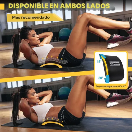 Vista 4 de POWER GUIDANCE Esterilla de ejercicio abdominal, almohadilla para sentarse, alfombrilla de entrenamiento abdominal y central para una gama completa