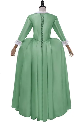 Vista 5 de Disfraz musical de Hamilton Elizabeth Schuyler Angelica Peggy para mujer