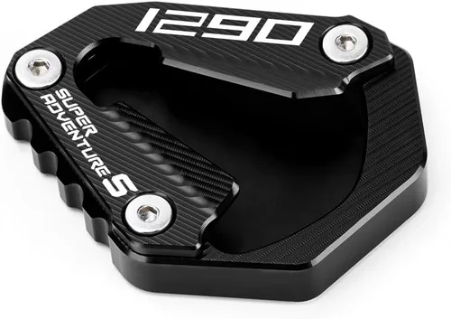 Vista 7 de Placa de extensión para soporte lateral de motocicleta compatible con 1290 Super Adventure S 2021 2022 2023 2024 Soporte para almohadilla de pie