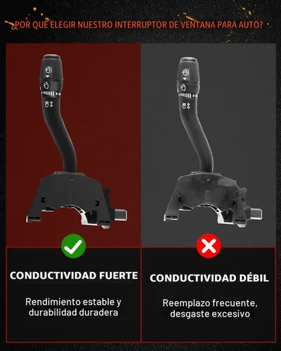 Vista 6 de cciyu Interruptor de señal de giro multifunción Combinación