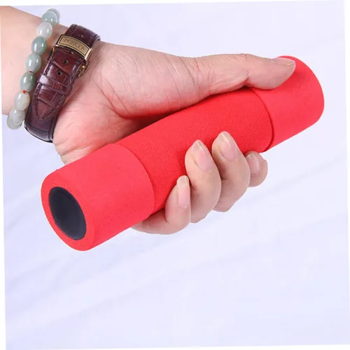 Vista 7 de Toyvian 2 mancuernas cubiertas de espuma para mujer, cómodas y antideslizantes, pesas de mano para tonificar los brazos, equipo de ejercicio en casa