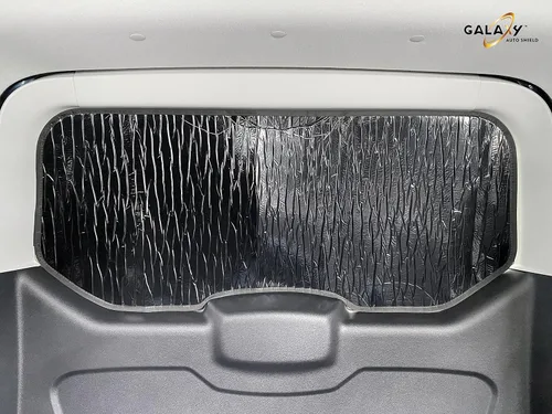 Vista 2 de Parasol de ajuste personalizado para ventana trasera (1 unidad) para Ford Transit Connect 2014, 2015, 2016, 2017, 2018, 2019, 2020, 2021, 2022