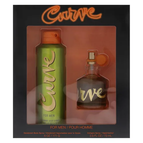 Vista 5 de Curve for Men - Fragancia para hombre, estuche de regalo para hombre, 2 piezas