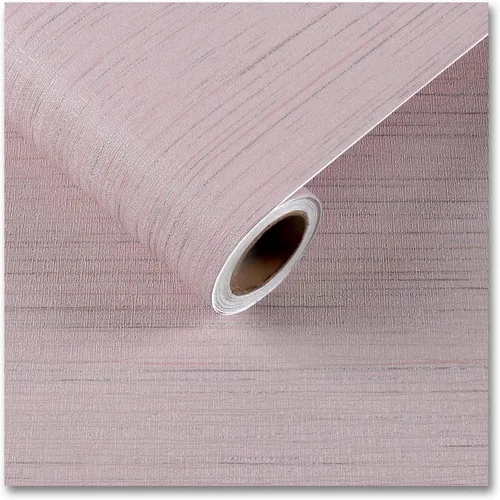 Vista 15 de CRE8TIVE Papel Tapiz Negro de Tela de Hierba Despegar y Pegar Texturizado Tela de Lino Tejido Negro Papel de Contacto para Paredes Autoadhesivo