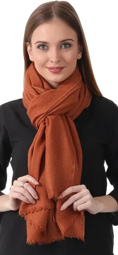 Vista 22 de 100% puro CASHMERE 2PLY BUFANDA/STOLE, HERRINGBONE SUPER SUAVE, GRUESO, LIGERO, PASHMINA