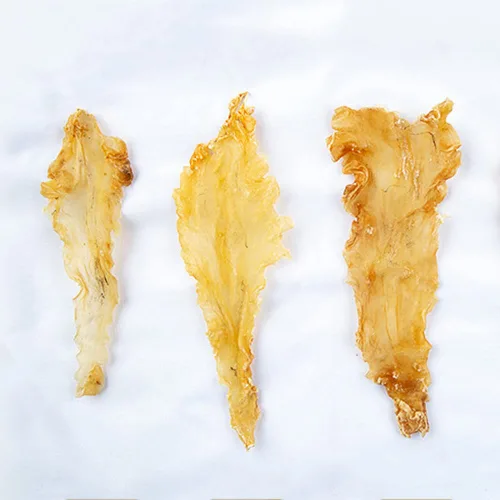 Vista 3 de Fauces de pescado secas, fauces de pescado, fauces de pescado de bacalao, fauces de pescado seco frito Hua Jiao pegamento de pescado de Hua Jiao
