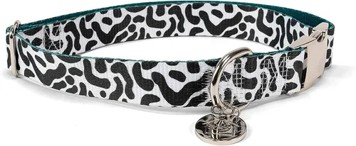 Vista 11 de Now House for Pets by Jonathan Adler Mint - Collar de terrazo, mediano, manera elegante y moderna de mantener a tu perro con un aspecto genial