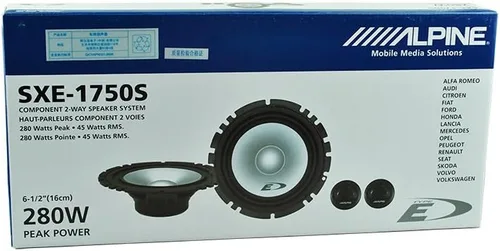 Vista 2 de Alpine Electronics - Altavoces coaxiales de 2 vías