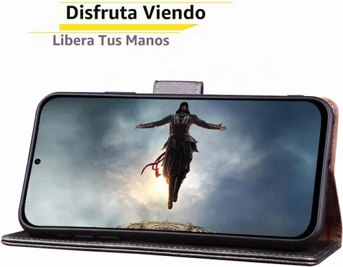 Vista 7 de SUANPOT Para Samsung S21 Ultra 6.8 "RFID Bloqueo Funda De Cuero Billetera, Folio Con Tirón, Titular De La Tarjeta, Cubierta A Prueba De Golpes
