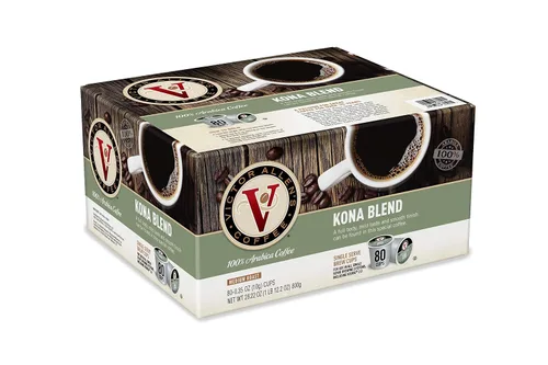 Vista 2 de Victor Allen's Coffee Cápsulas K-Cup de mezcla hawaiana e italiana, 80