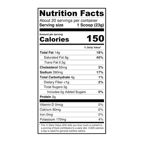 Vista 7 de Giant Sports - Mezcla de batido de queso Keto - Deliciosa mezcla de polvo de dieta cetogénica baja en carbohidratos, sin gluten, funciona muy bien