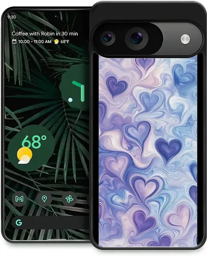 Vista 246 de Compatible con Google Pixel 4A 5G Mobile Case Creative Acrylic Back Panel Silicona Edge Case Slim Protección Especialmente para Google Pixel 4A 5G