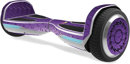 Vista 21 de MightySkins Skin compatible con Razor Hovertrax 1.5 Hover Board - Placa de diamante negro Cubierta protectora de vinilo duradera y única Fácil