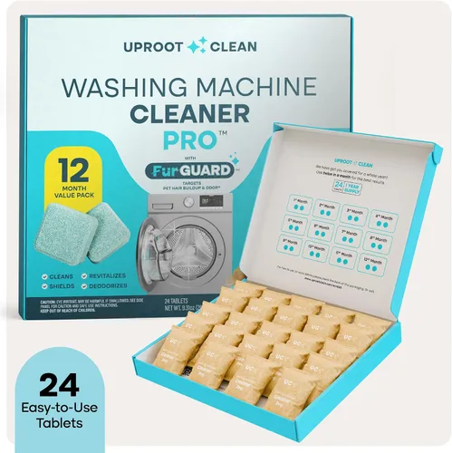 Vista 8 de Uproot Clean Tabletas de limpieza para lavadora para dueños de mascotas