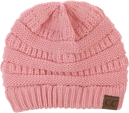 Vista 528 de C.C Trendy Warm Chunky Soft Stretch Cable Knit Beanie