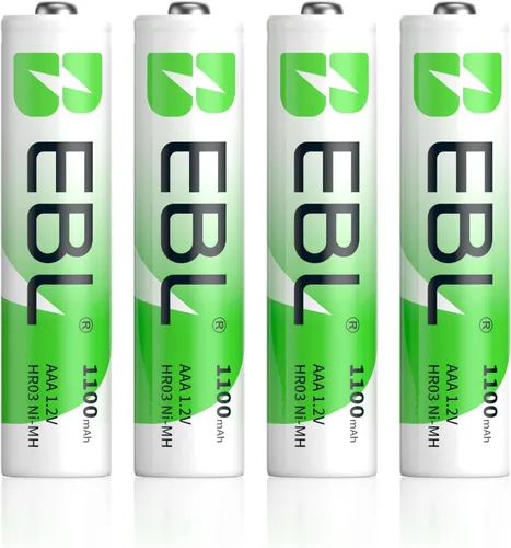 Vista 15 de EBL Baterías AAA recargables (16 unidades) Ready2Charge 1100mAh 1.2V Batería Ni-MH
