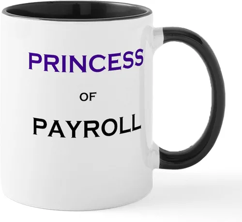 Vista 26 de CafePress Coffee Then Payroll Mugs - Taza de café de cerámica (11 oz)
