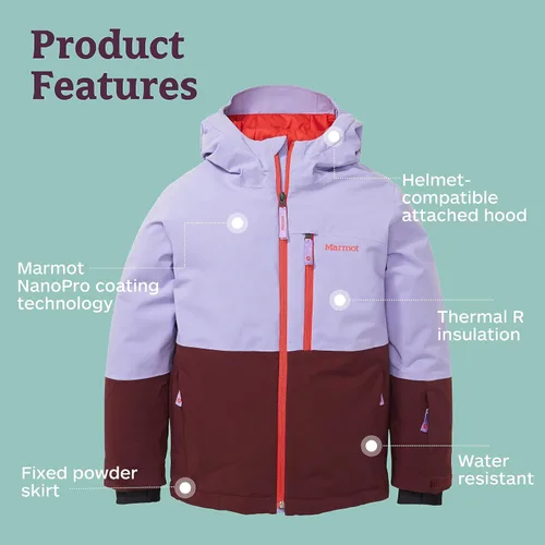 Vista 4 de MARMOT Chaqueta Snowline para niños