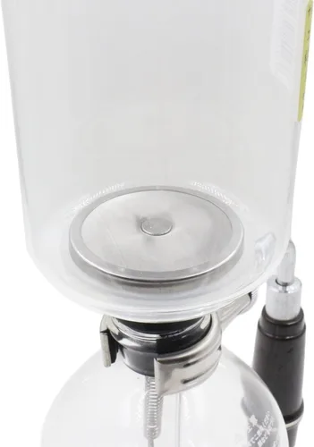 Vista 3 de Diguo Filtro de café permanente para todas las cafeteras Hario Siphon y otras cafeteras Syphon Modelo: 1889A (blanco)