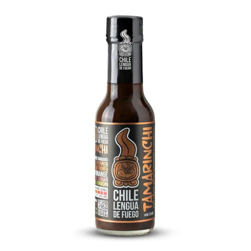 Vista 11 de Chile Lengua de Fuego Café caliente – Salsa picante jalapeño infundida con café, sabor ahumado tostado oscuro, calor suave, botella de 5 onzas