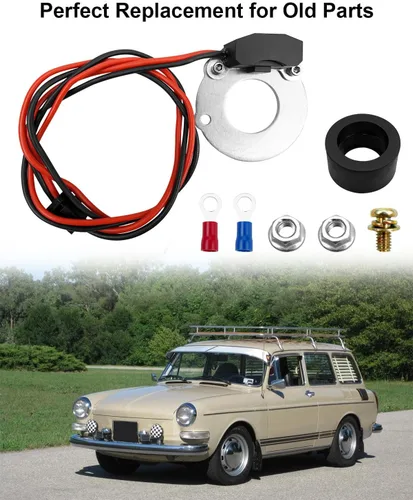 Vista 2 de Kit de conversión de encendido 1847A apto para Volkswagen VW, encendedor de 4 cilindros compatible con Bosch 009