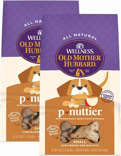 Vista 18 de Old Mother HubbardGalletas Classic P-NUTTERTRAS HORADAS DE PERRO CASO, PEQUEÑO, BOLSA DE 20 ORAS