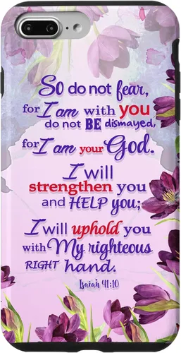 Vista 12 de So Do Not Fear for I 'm with You Isaías 41:10 - Funda cristiana para iPhone 17