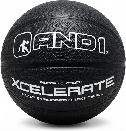 Vista 9 de AND1 Balón de baloncesto de goma: tamaño reglamentario oficial 7 (29.5 pulgadas) – Construcción de canal profundo, hecho para juegos de baloncesto