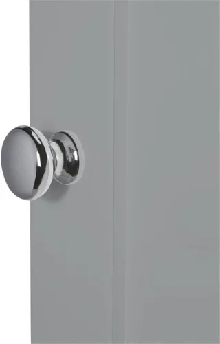 Vista 8 de [Usado] RiverRidge Ashland Collection - Armario de suelo gris de 1 puerta, 3 cajones, color gris