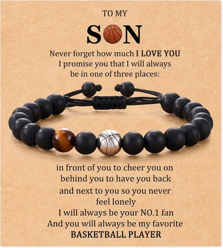 Vista 12 de Brazalete de béisbol/fútbol/baloncesto/hockey/golf/fútbol americano para regalos para niños y hombres