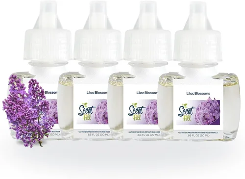 Vista 11 de Scent Fill Ambientador enchufable de sidra de manzana, 4 recambios de aceite perfumado