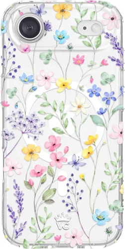 Vista 1450 de VELVET CAVIAR Funda para iPhone 15, compatible con MagSafe, probada contra caídas de 10 pies, fundas protectoras de diseño, leopardo color rosa