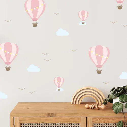 Vista 13 de Teddylabels - Mariposas azules - Pegatinas de pared fáciles de aplicar y extraíbles: transforma el dormitorio de tus niños pequeños con una