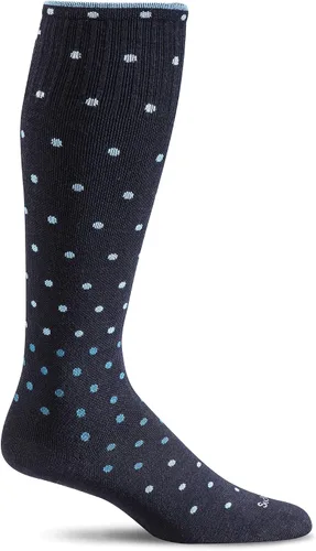 Vista 5 de Calcetines para mujer de compresión graduada On the Spot, de Sockwell Negro-Sólido