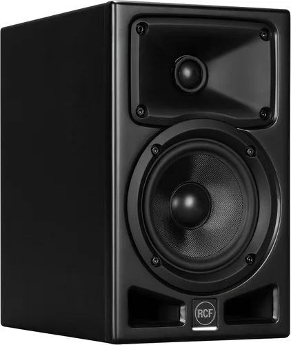 Vista 3 de RCF Monitor de estudio alimentado de 5", negro - RAL 9005, AYRA-Five-PRO
