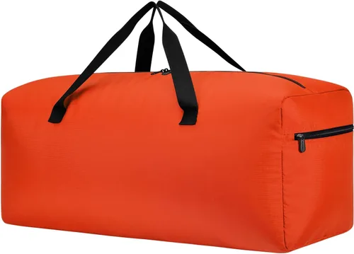 Vista 10 de iFARADAY - Bolsa de lona plegable, 30 pulgadas/75 litros, color negro Negro-75L
