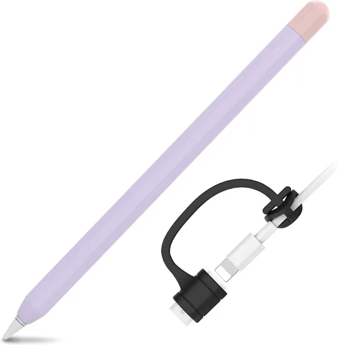 Vista 20 de AhaStyle Funda protectora de silicona antideslizante [kit de correas de adaptador de cable añadido] compatible con iPad Pencil de 1ª