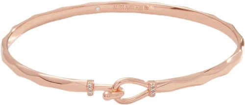 Vista 10 de Alex and Ani Pulsera de tensión de gancho facetado brillante plateado