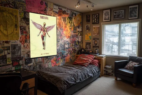 Vista 4 de Nirvana - Póster musical (In Utero - Portada del álbum) (Tamaño: 24" x 36")