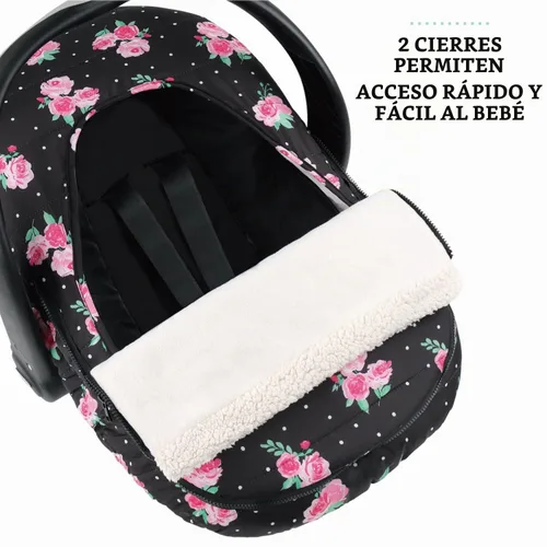 Vista 5 de The Peanutshell Funda de asiento de automóvil – Fundas protectoras para bebé, accesorios fáciles de limpiar, resistente a la intemperie, asiento