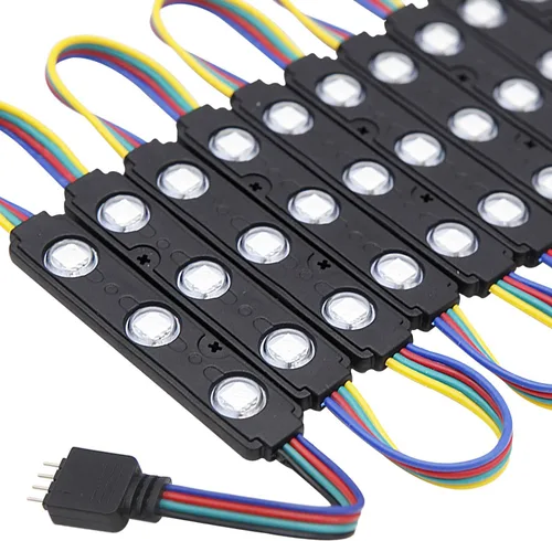 Vista 11 de Luces LED para ventana, luces LED para escaparate, impermeables, luces decorativas de negocios, 12 V, 5050, luces LED para publicidad, letreros LED