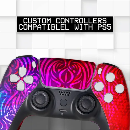 Vista 120 de Battman Custom PS-5 Controller Wireless compatible with Play-Station 5 Console by BCB Controllers Proudly Customized in USA with Permanent