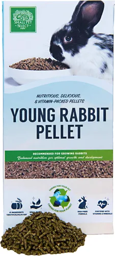 Vista 8 de Small Pet Select - Alimento de pellets para conejo joven, 5 libras (paquete de 2)