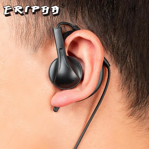 Vista 5 de Auricular VOX para Midland GXT1000VP4 Walkie Talkie 2 vías Radio auricular clip auricular con micrófono PTT LXT500VP3 GXT1050VP4 GXT1000XB