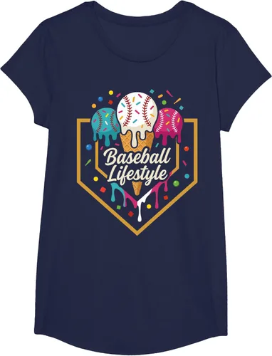 Vista 73 de Baseball Life Style Camiseta