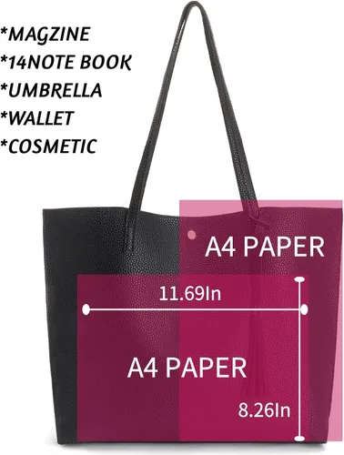 Vista 7 de Lieseh Bolso de mano bohemio para mujer para hombro y mano con bolsillo