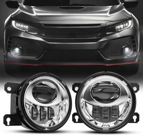 Vista 14 de Conjunto de luces antiniebla LED DRL para Dodge Ram 1500/2500/3500