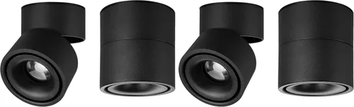 Vista 10 de Foco LED de Techo - Luz de Pared Downlight de Techo Ajustable 360° Iluminación LED COB Lámpara de Pared o Luz Puntual Blanco Frío 6000K / Blanco