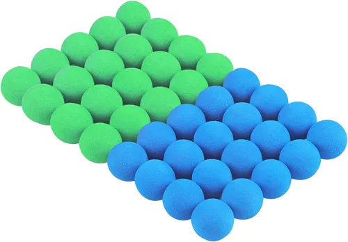 Vista 6 de DX DA XIN Bolas de espuma 40 piezas para pistola Air Popper Blaster - Recarga de balas juguetes, balas de repuesto de espuma, balas extra