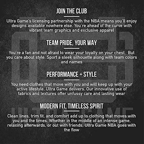 Vista 7 de Ultra Game - Camiseta de malla súper suave oficial de la NBA para mujer